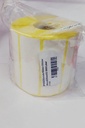 Ribbon Barcode Label Roll 1.5x1 Inch (38mmx25mm / 2up) 3000 Label