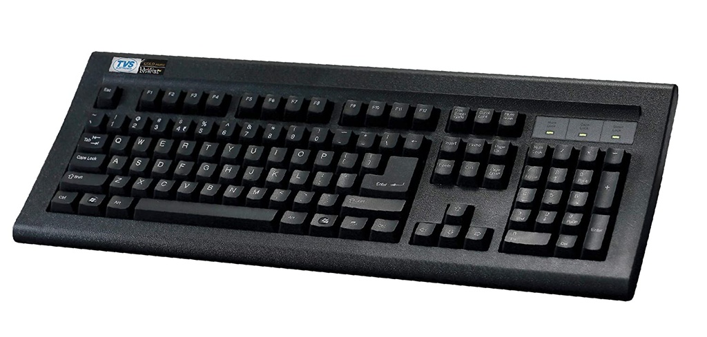 TVS Gold Prime USB Keyboard (Black)