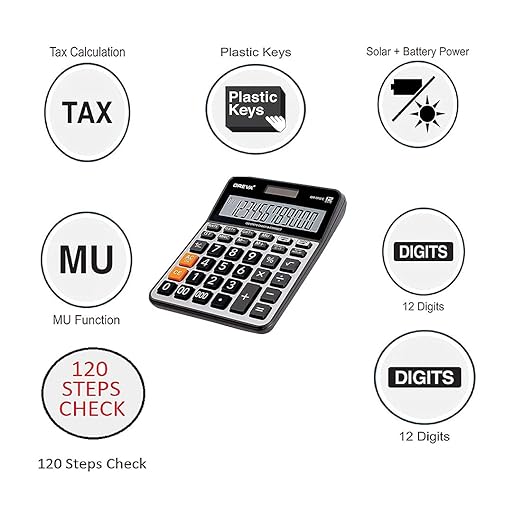 Oreva GST Calculator OR-1912 C Large Display (12 Digit)