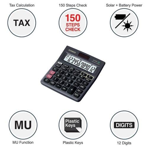 Casio Calculator MJ-120D (12 Digits)
