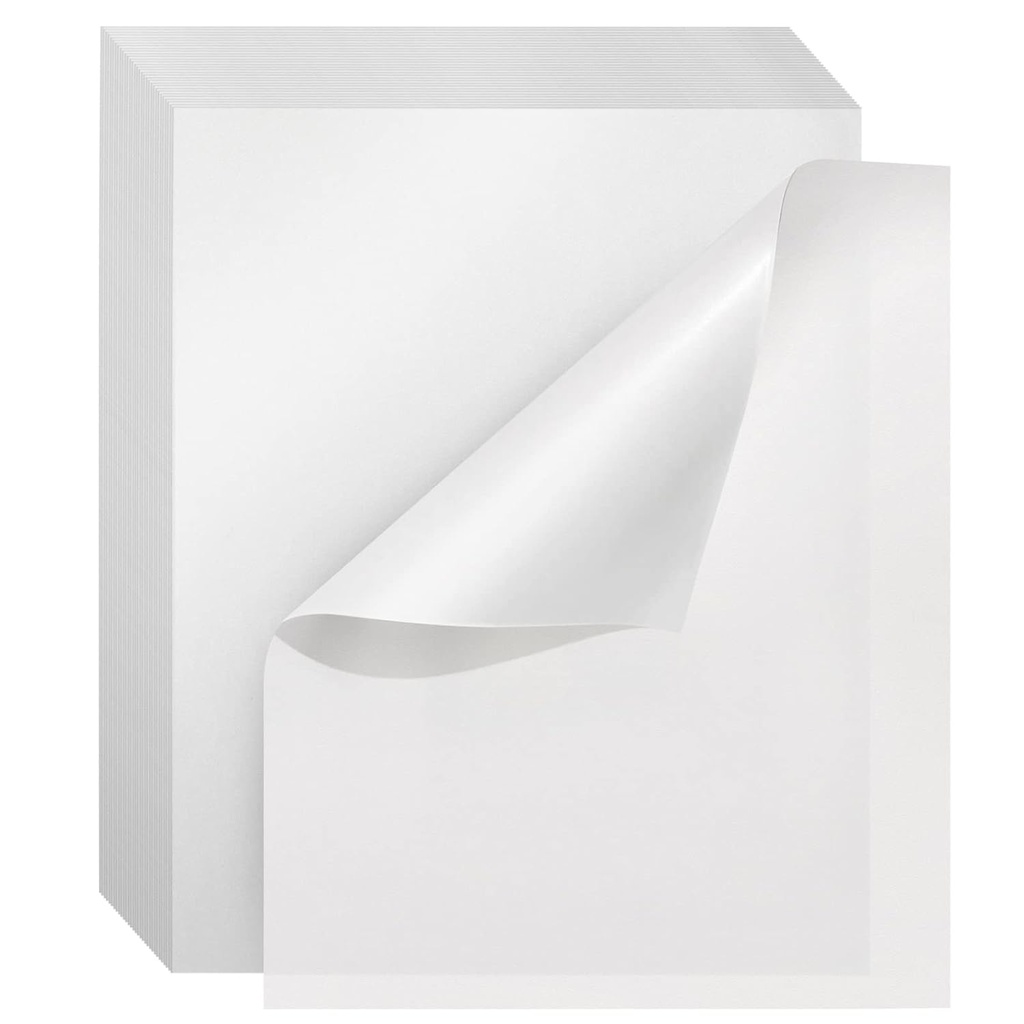Pudumjee Butter Paper/Glassine Paper 3.2 Kg 18 Gsm Size 20''x30'' (Pack of 480 Sheet)