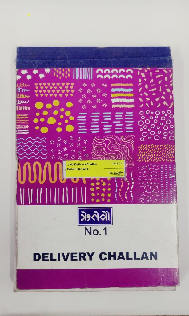 Delivery Challan No.1  (Pack Of 5)