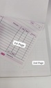 Cash Memo Book No.0  (Pack Of 12)