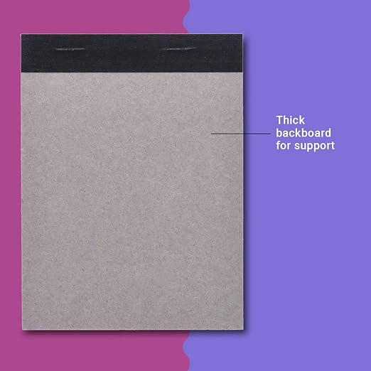 Rough Pad/Writing Pad (No.0) Single Line Rulled 72 Pages (Pack Of 12)