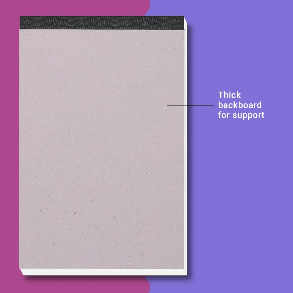 Rough Pad/Writing Pad (No.1) Single Line 72 Pages (Pack Of 12)