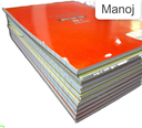 Rough Pad/Writing Pad (No.1) Single Line 72 Pages (Pack Of 12)