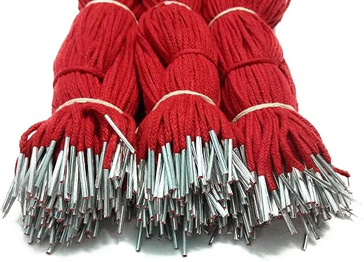 Red Tag Dori / File Laces 8 Inch (Pack of 500)