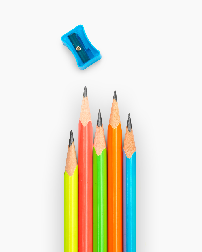 Camlin Nova Glowing Tringular Pencils (Pack Of 10)