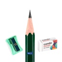 Camlin Supreme Pencils For Smooth & Dark Writing (Pack Of 10)