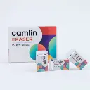 Camlin Dust Free Eraser Regular Size  (Pack Of 20)