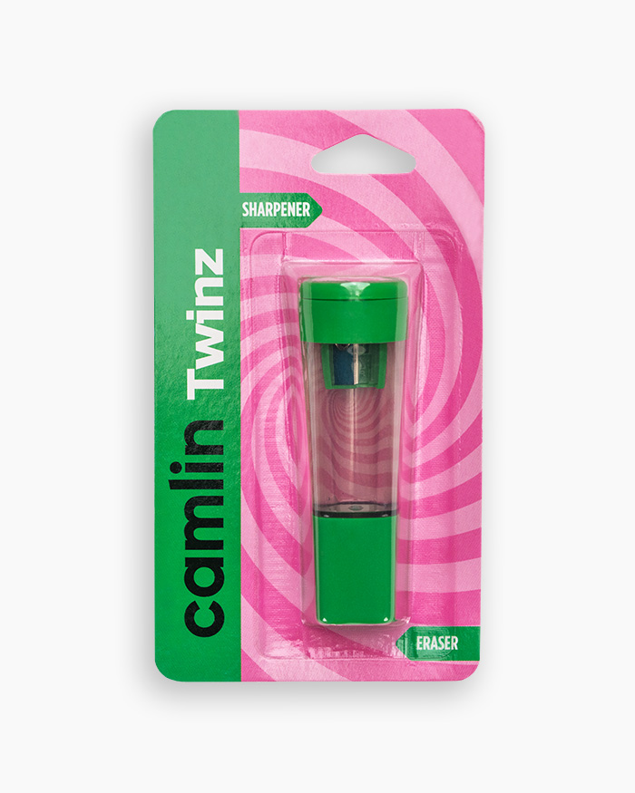 Camlin Twinz Eraser & Sharpener Combo Pack