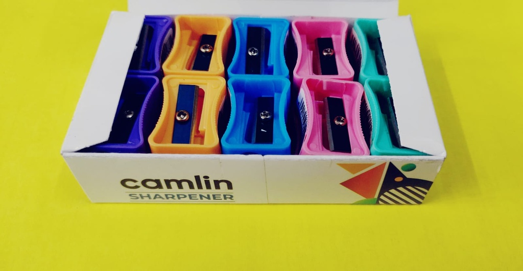 Camlin Sharpener Regular Size (Pack Of 20)