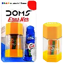 Doms ErasNer Eraser + Sharpner Blister Pack 