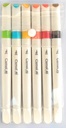Camel Brush Pens 6 Shades Multicolour