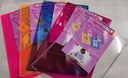 Writing Board / Exam Pad Transparent Colour Big Size
