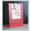 Writing Board / Exam Pad Transparent Colour Big Size