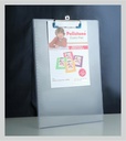 Writing Board / Exam Pad Transparent Colour Big Size