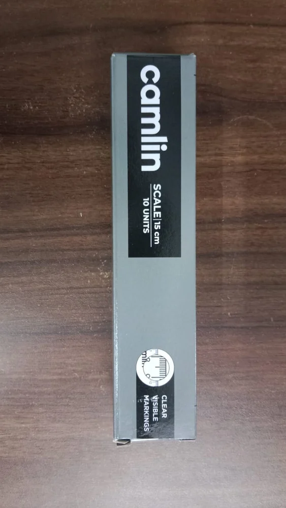Camlin Plastic Scale 15cm (6 Inch)