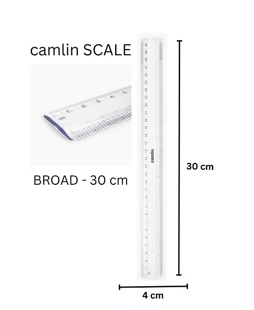 Camlin Plastic Scale 30cm