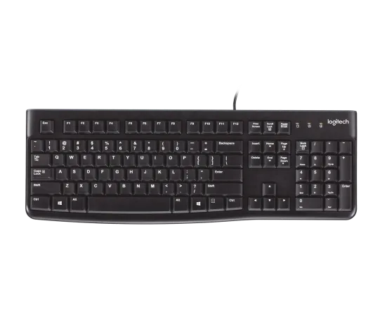 Logitech K120 Wired USB Keyboard 