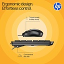 HP KM120 Wired Keyboard & Mouse Combo Pack
