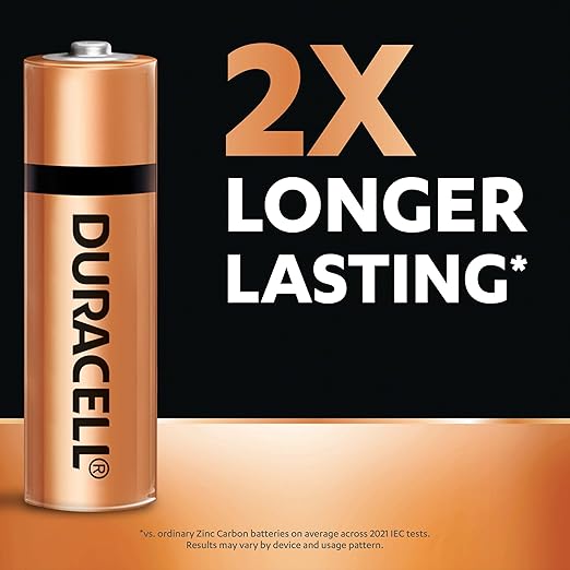 Duracell Alkaline Battery AA (Pack Of 10)