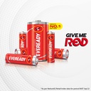Eveready Battery Red AAA 1012 (Pack Of 10)