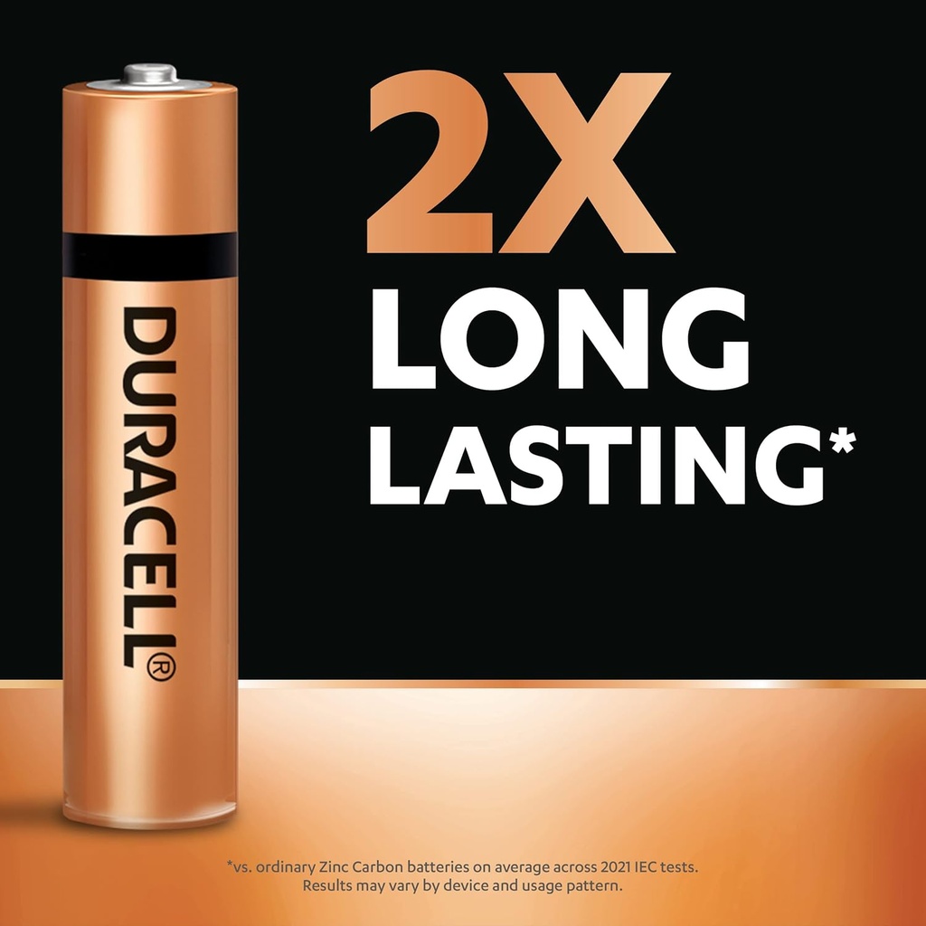 Duracell Alkaline Battery AAA (Pack Of 10)