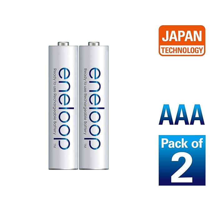 Panasonic Rechargeable Battery Cell AAA  (Pack Of 02)
