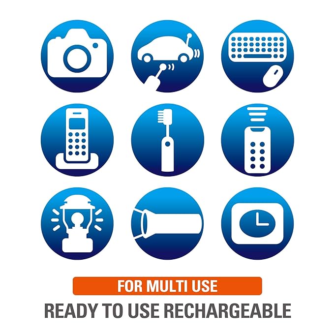 Panasonic Rechargeable Battery Cell AAA  (Pack Of 02)