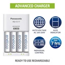 Panasonic Eneloop Battery Charger BQ-CC17N for AA & AAA rechargeable Batteries 