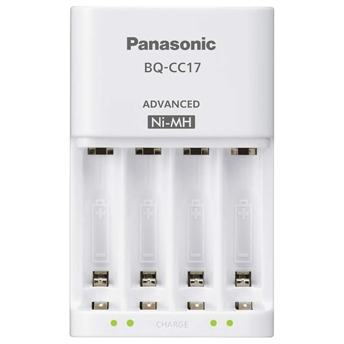 Panasonic Eneloop Battery Charger BQ-CC17N for AA & AAA rechargeable Batteries 
