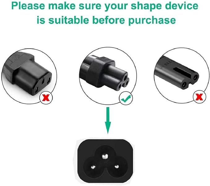 Laptop Power Cable 1.5 Meter