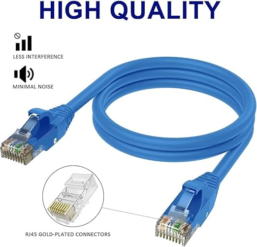 LAN Cable, RJ45 Ethernet Cable, Network Cable, Internet Cable (3 Meter)
