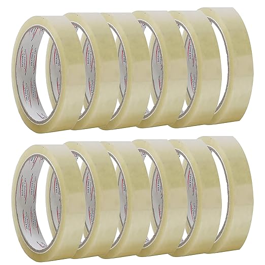  Redking Transparent Cello Tape 1 Inch 24mm x 36mtr (Pack of 12)