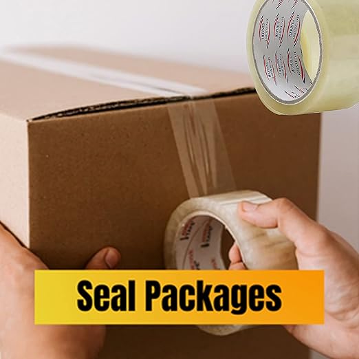 Redking Transparent Cello Tape 3 Inch 72mm x 36mtr (Pack of 4)