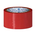 Redking Colour Tape Red Colour 2 Inch 48mm x 36mtr (Pack Of 6)