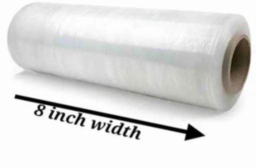 8 Inch Lapeto, Stretch Film Roll 200mm (Plastic Packing Roll)