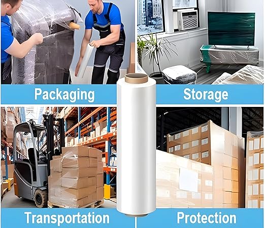 18 Inch Lapeto, Stretch Film Roll 450mm (Plastic Packing Roll) | SHRI ...