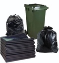 Black Colour Plastic Garbage Bag 30x50 Inch (Dustbin Waste Bag)