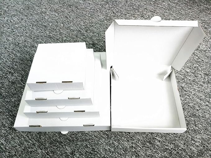 Pizza Box Duplex White 10x10x2 Inch (Pack Of 100)
