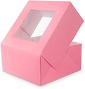 Premium Cake Box Window Size 7x7x4 Inch For 400gm Cake (Pack Of 50)