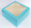 Premium Cake Box Window, Size 8x8x5 Inch For 500gm Cake (Pack Of 25)