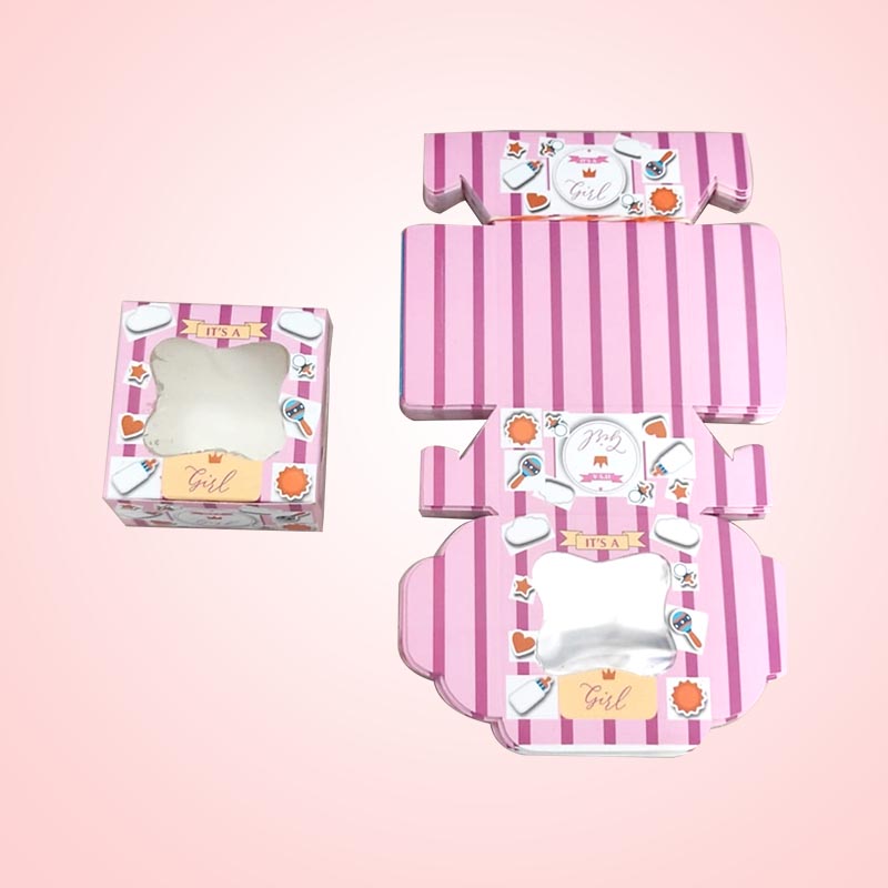 Premium Window Sweet Box Size 4x4x2 Inch (Pack Of 100)