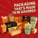 Grill Sandwich Box Size 7x5x2.5 Inch (Pack Of 100)