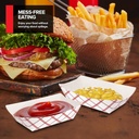 Paper Food Boat Tray Size 5.25x3.25x2.25 Inch (Pack Of 50)