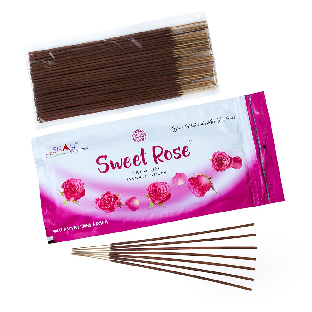 Premium Agarbatti Sweet Rose (125 gram)
