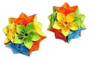 Origami Construction Paper Fluorescent Mix Color (Pack of 20)
