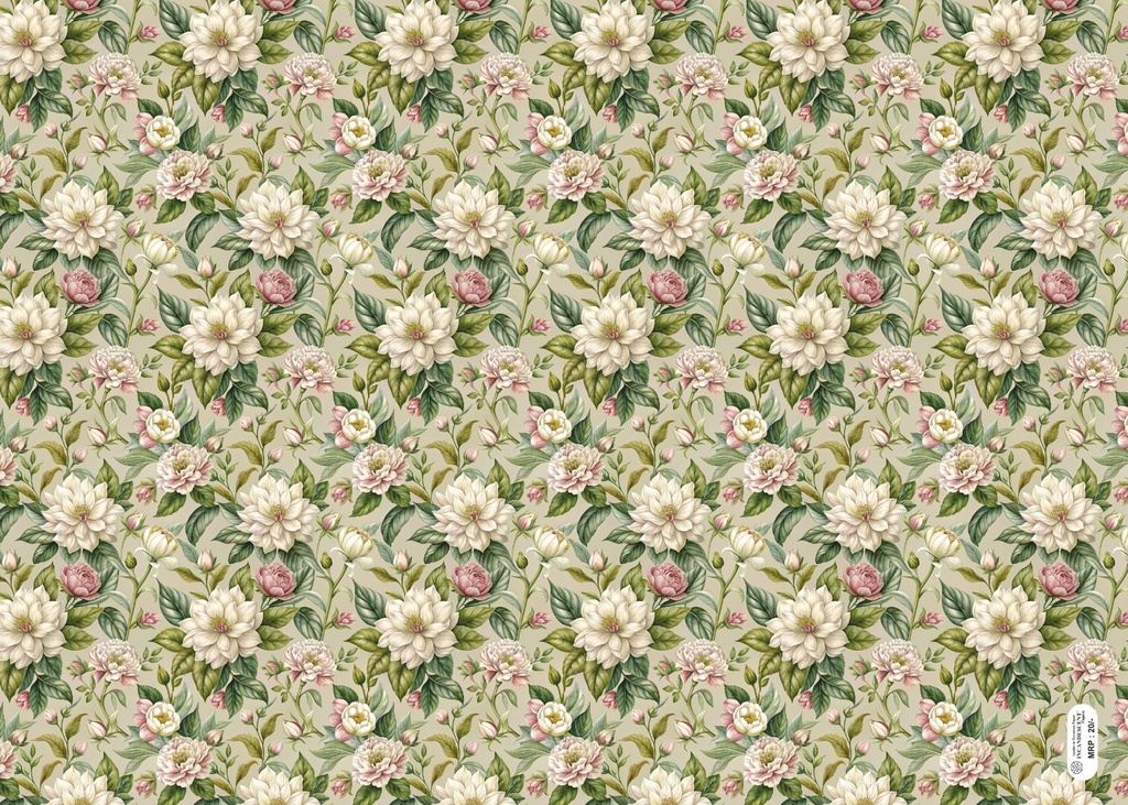Chromo Gift Wrapping Paper (305 No.) Size 19.75x27.5 Inch (Pack Of 25)