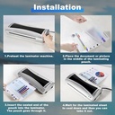 A4 Lamination Sheet 125 Micron (Pack Of 100)